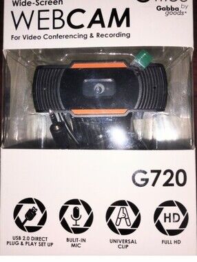 G720 Wide-Screen Webcam